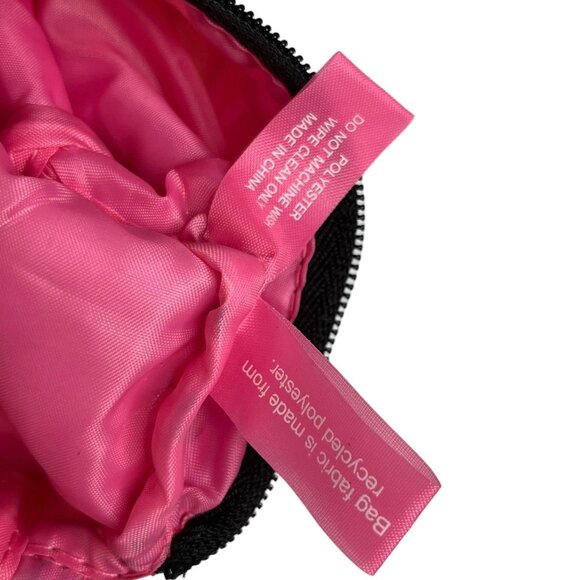 Clinique Make Up Bag Pink Orange Excellent Condition - Picture 10 of 10